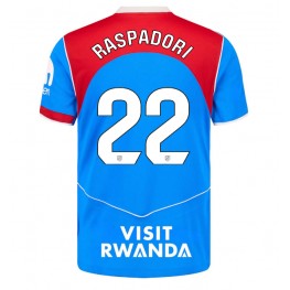 Atletico Madrid Giacomo Raspadori #22 Derde tenue 2025-26 Korte Mouw